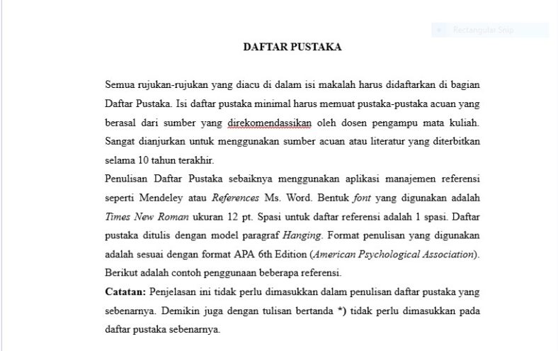 Daftar Pustaka